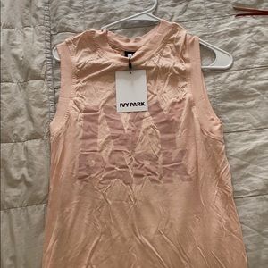 Ivy park pink tank top